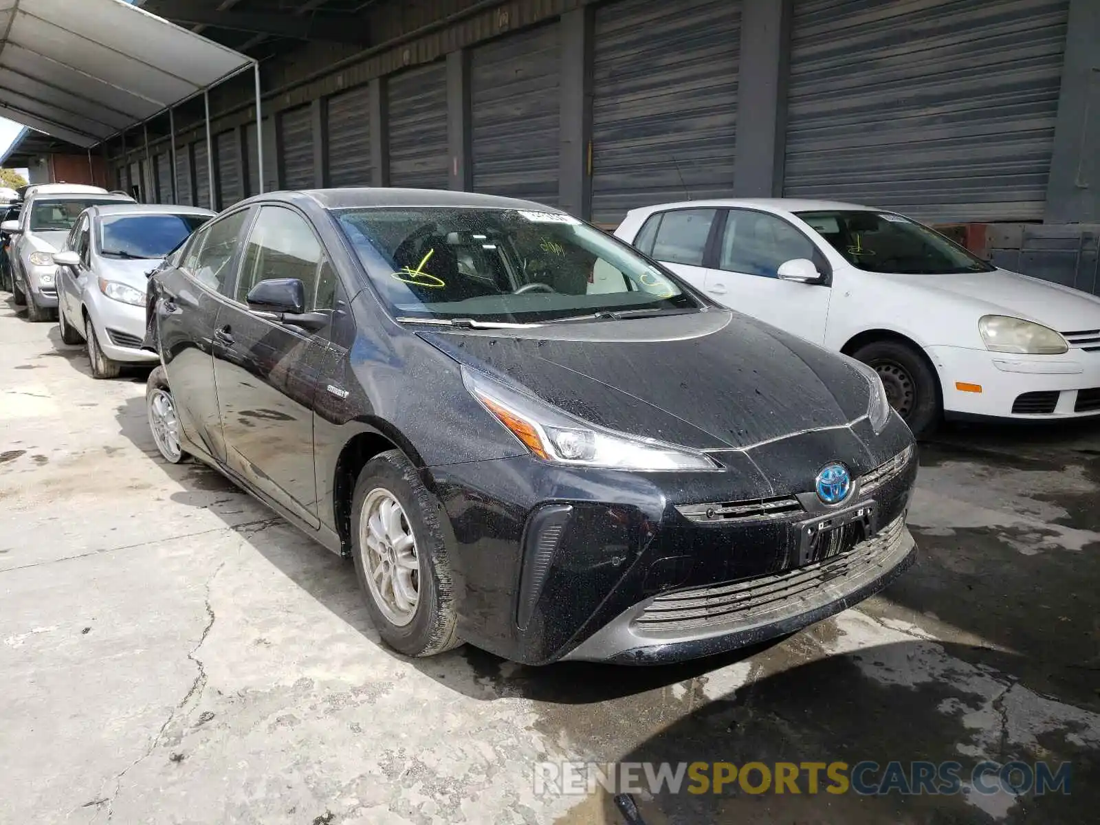 1 Photograph of a damaged car JTDKAMFU0N3154575 TOYOTA PRIUS NIGH 2022