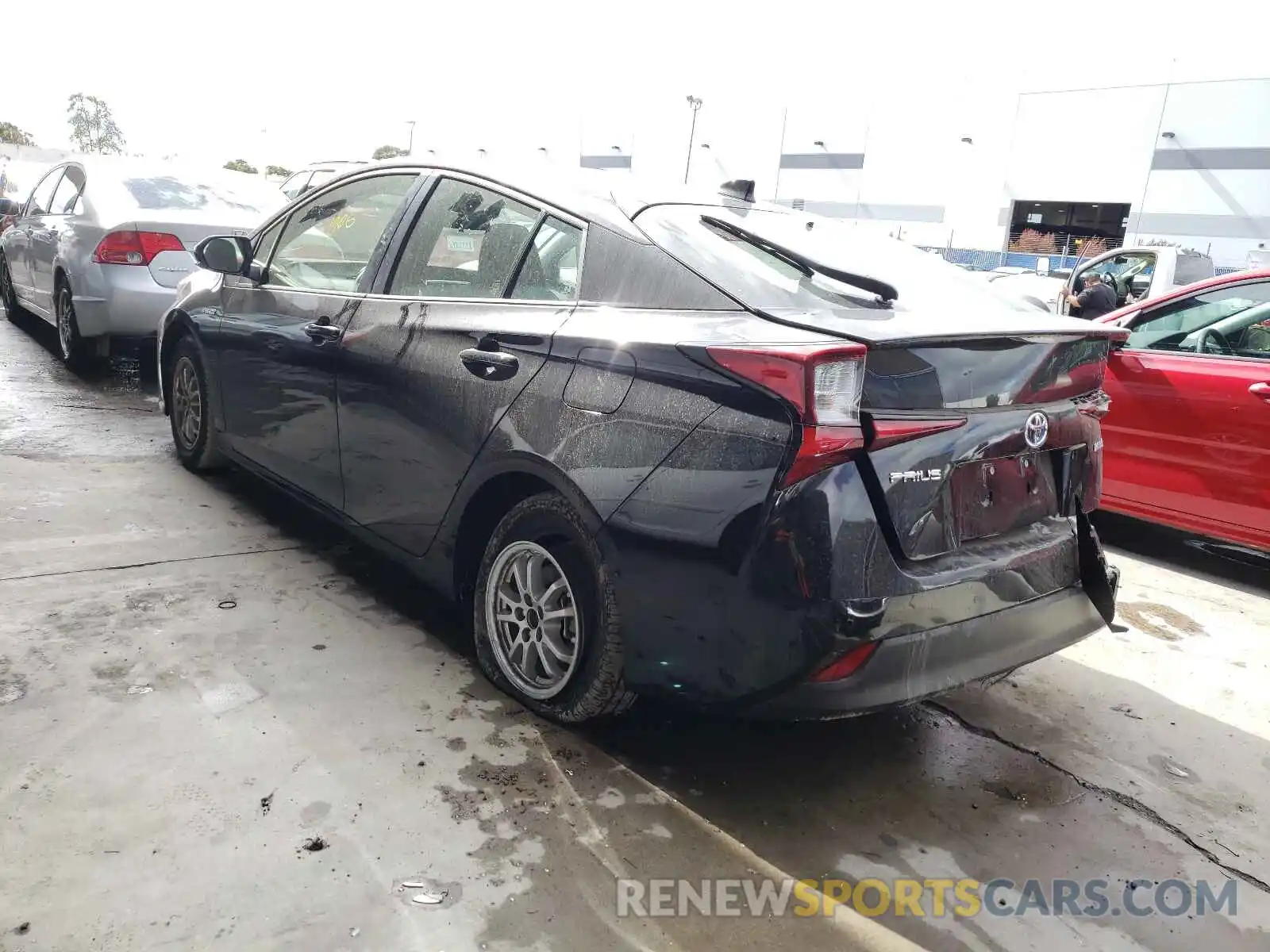 3 Photograph of a damaged car JTDKAMFU0N3154575 TOYOTA PRIUS NIGH 2022