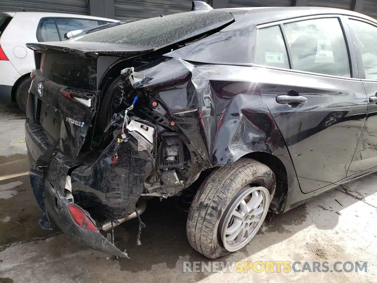 9 Photograph of a damaged car JTDKAMFU0N3154575 TOYOTA PRIUS NIGH 2022