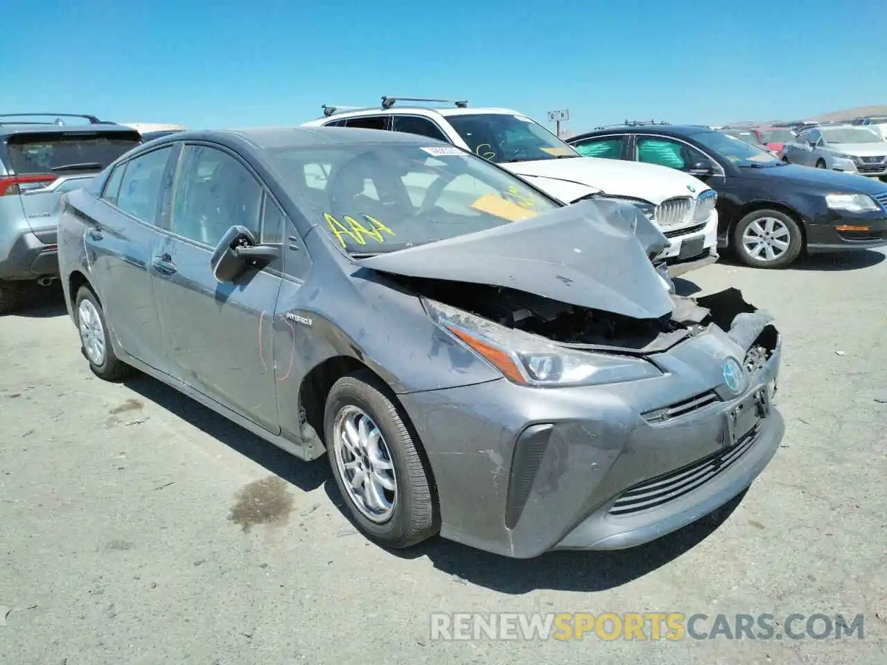 1 Photograph of a damaged car JTDKAMFU0N3154785 TOYOTA PRIUS NIGH 2022