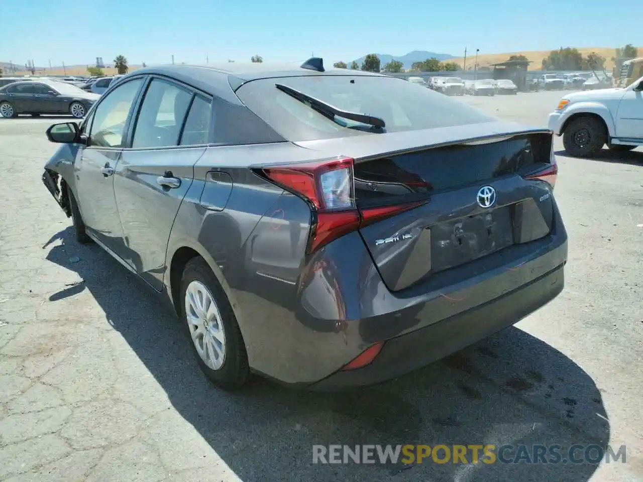 3 Photograph of a damaged car JTDKAMFU0N3154785 TOYOTA PRIUS NIGH 2022