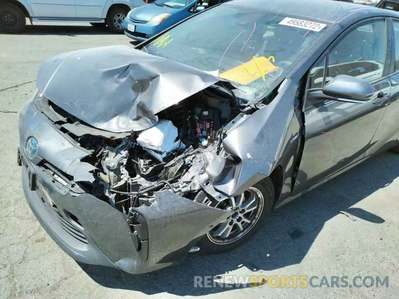 9 Photograph of a damaged car JTDKAMFU0N3154785 TOYOTA PRIUS NIGH 2022