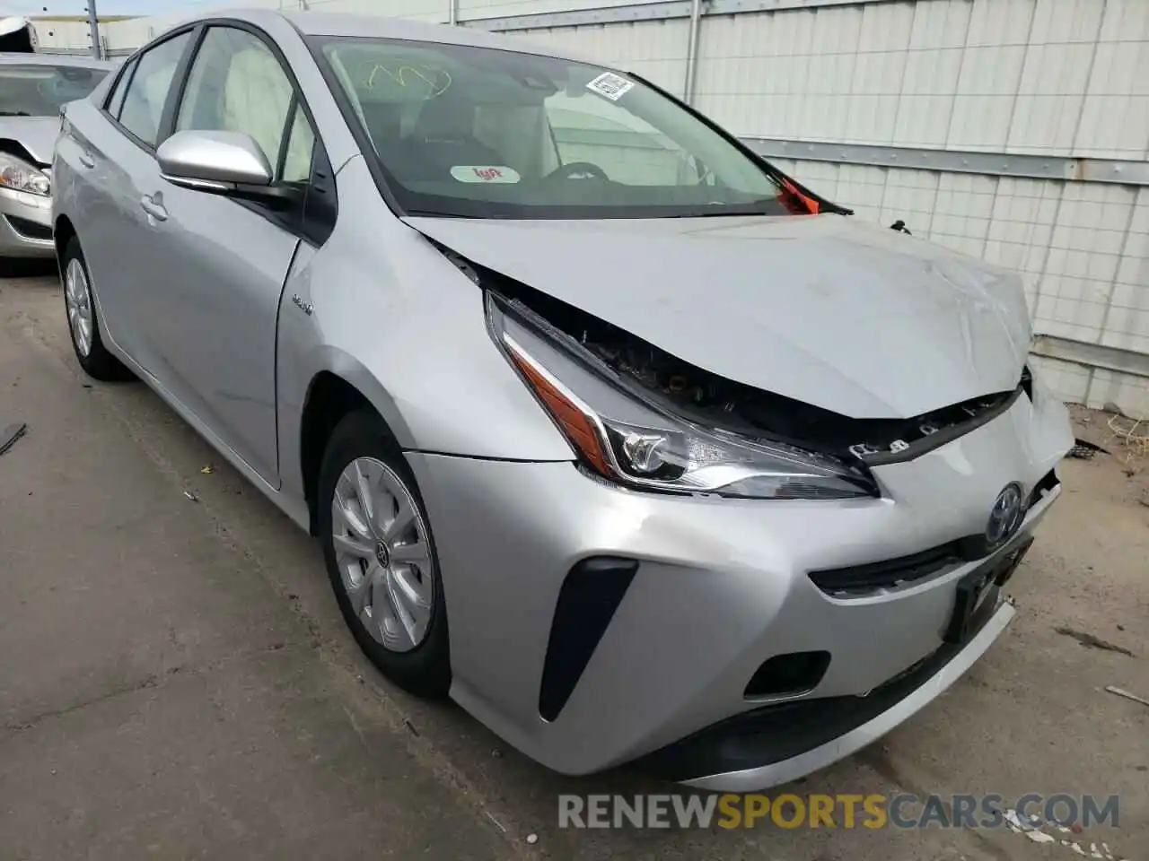 1 Photograph of a damaged car JTDKAMFU0N3160103 TOYOTA PRIUS NIGH 2022