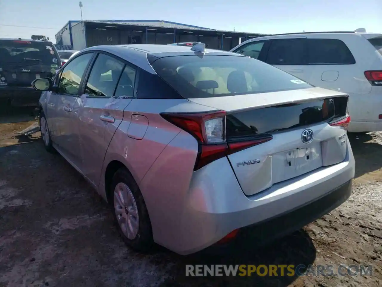 3 Photograph of a damaged car JTDKAMFU0N3160571 TOYOTA PRIUS NIGH 2022