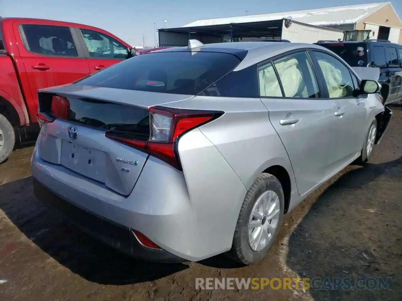 4 Photograph of a damaged car JTDKAMFU0N3160571 TOYOTA PRIUS NIGH 2022