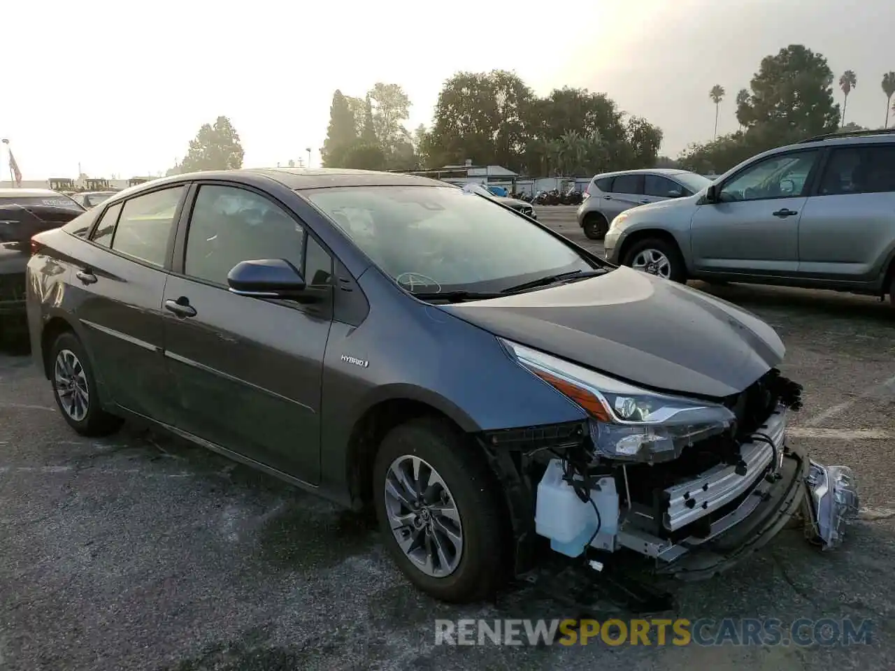 1 Photograph of a damaged car JTDKAMFU0N3160683 TOYOTA PRIUS NIGH 2022