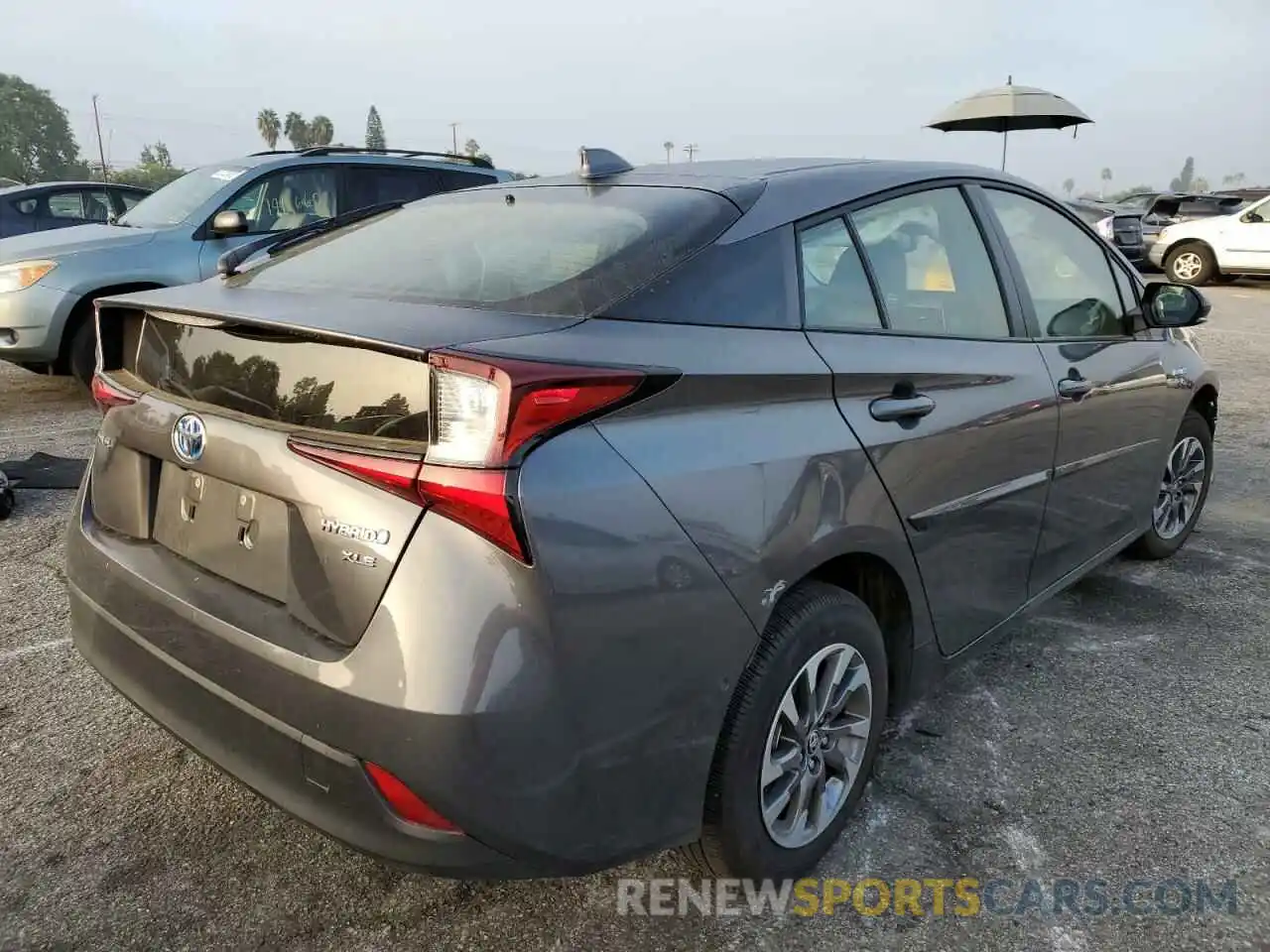 4 Photograph of a damaged car JTDKAMFU0N3160683 TOYOTA PRIUS NIGH 2022