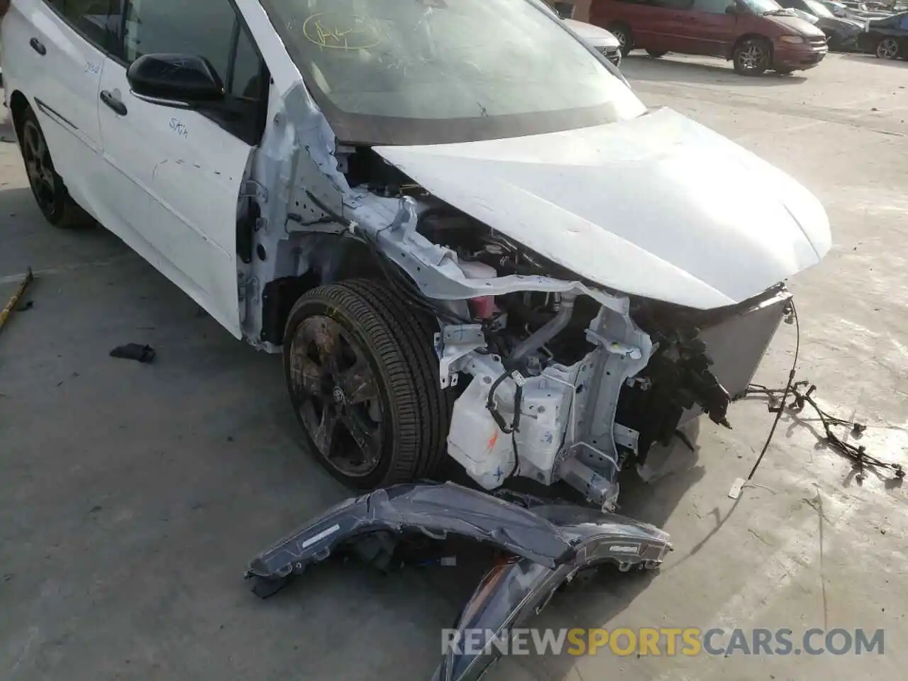 9 Photograph of a damaged car JTDKAMFU0N3172395 TOYOTA PRIUS NIGH 2022