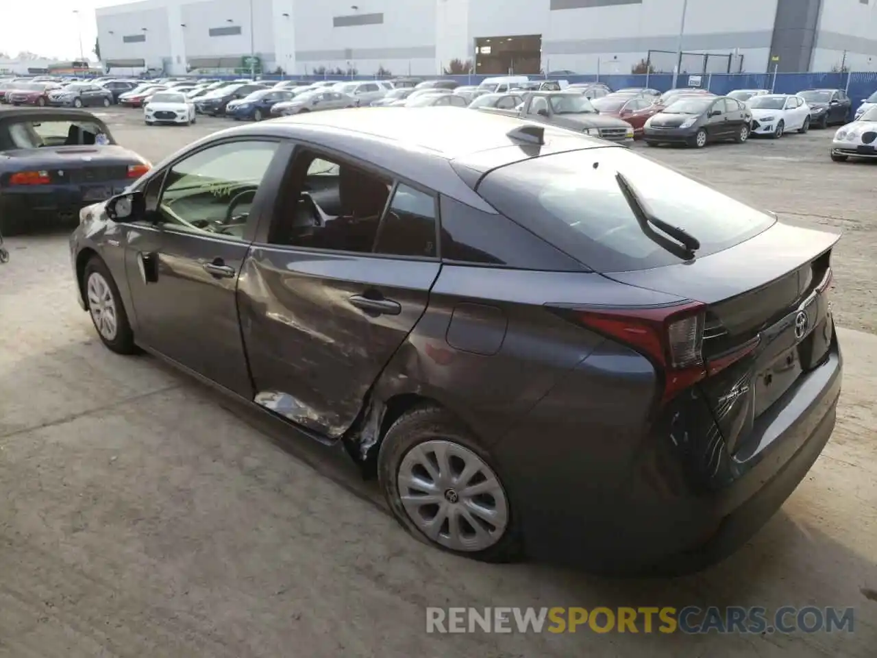 3 Photograph of a damaged car JTDKAMFU1N3154214 TOYOTA PRIUS NIGH 2022