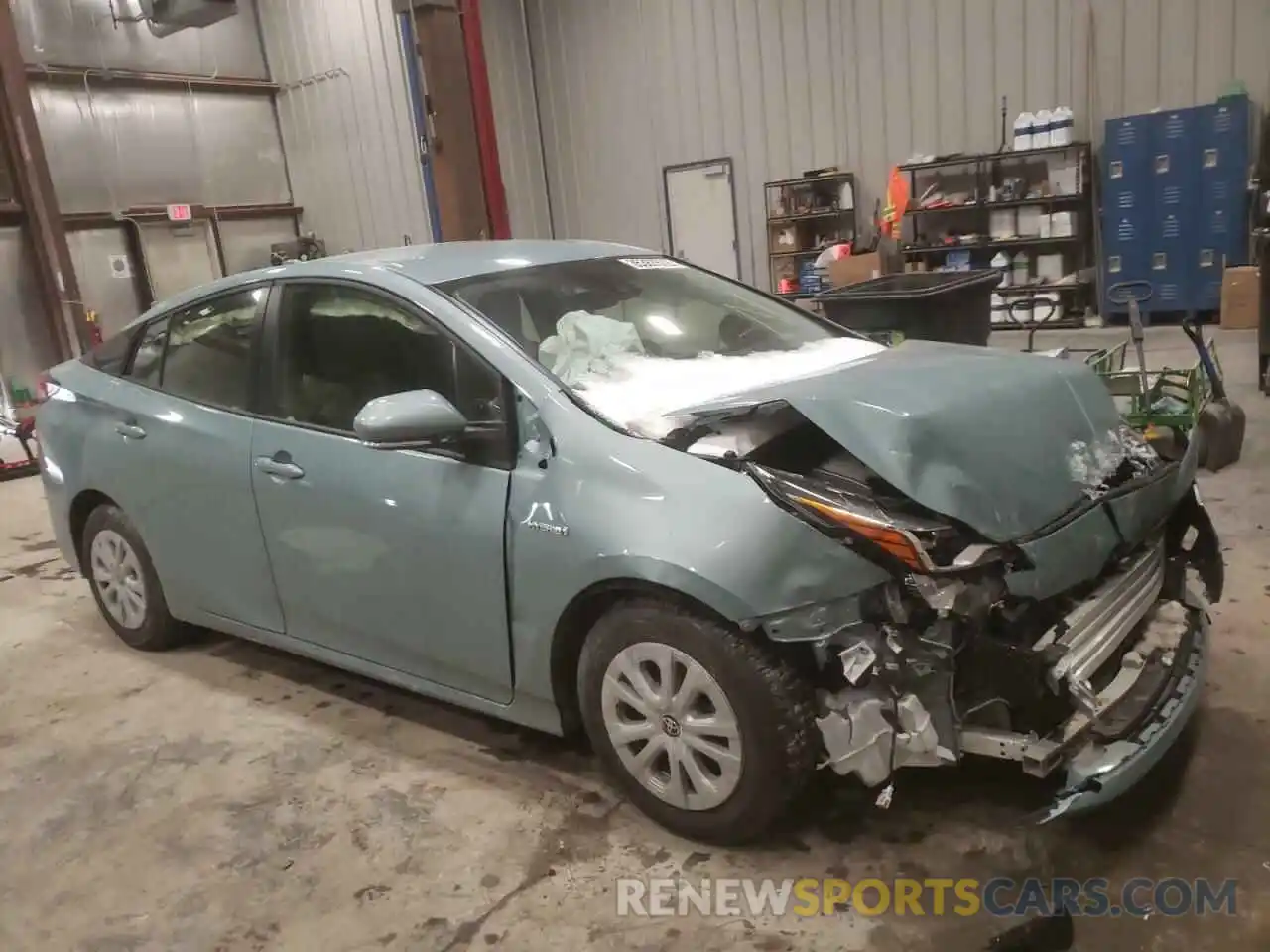 1 Photograph of a damaged car JTDKAMFU1N3155976 TOYOTA PRIUS NIGH 2022