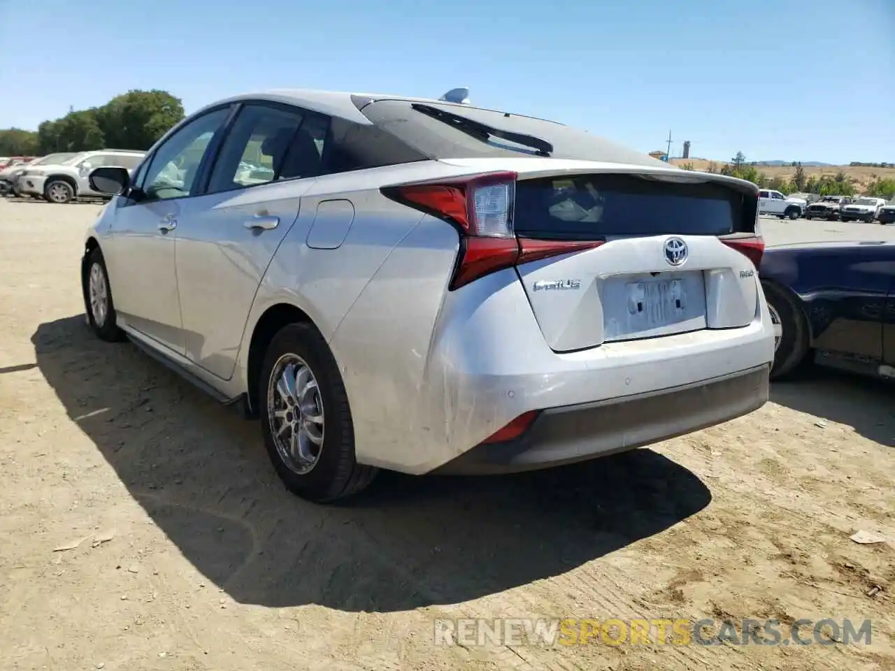 3 Photograph of a damaged car JTDKAMFU1N3159431 TOYOTA PRIUS NIGH 2022