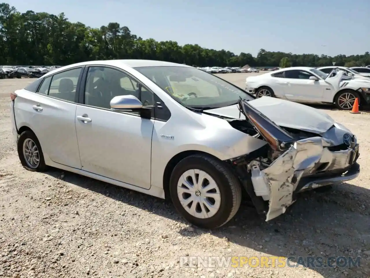 1 Photograph of a damaged car JTDKAMFU1N3160773 TOYOTA PRIUS NIGH 2022