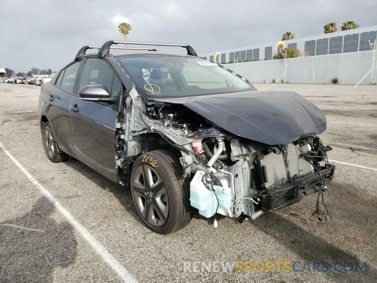 1 Photograph of a damaged car JTDKAMFU2N3158790 TOYOTA PRIUS NIGH 2022