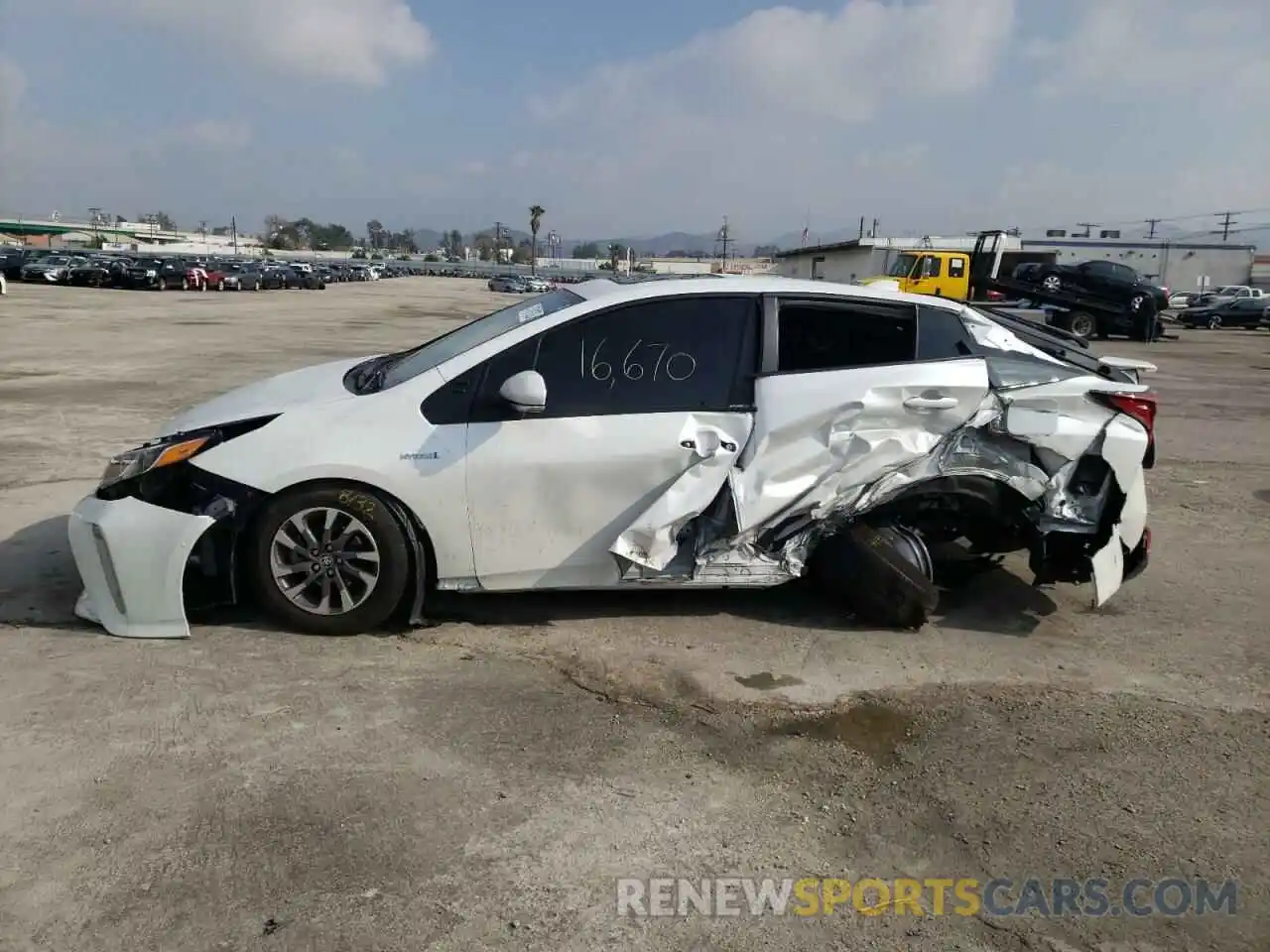 9 Photograph of a damaged car JTDKAMFU2N3159048 TOYOTA PRIUS NIGH 2022