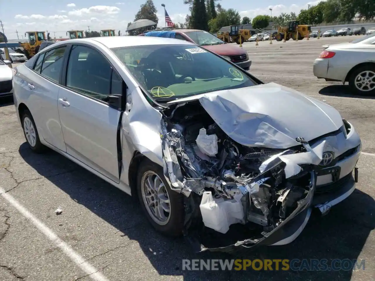 1 Photograph of a damaged car JTDKAMFU2N3161348 TOYOTA PRIUS NIGH 2022