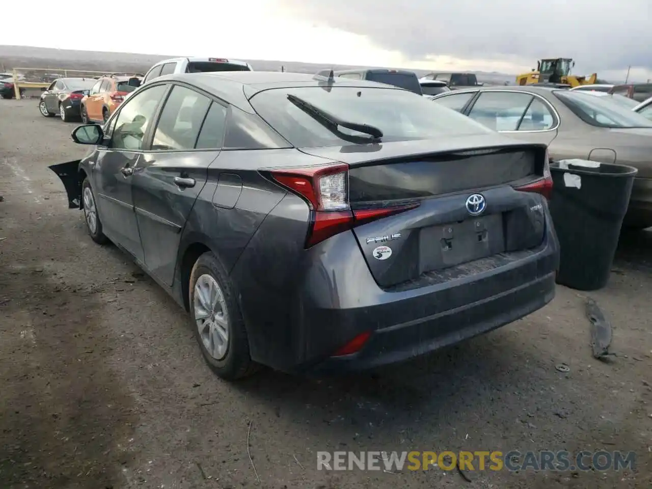 3 Photograph of a damaged car JTDKAMFU3N3153632 TOYOTA PRIUS NIGH 2022