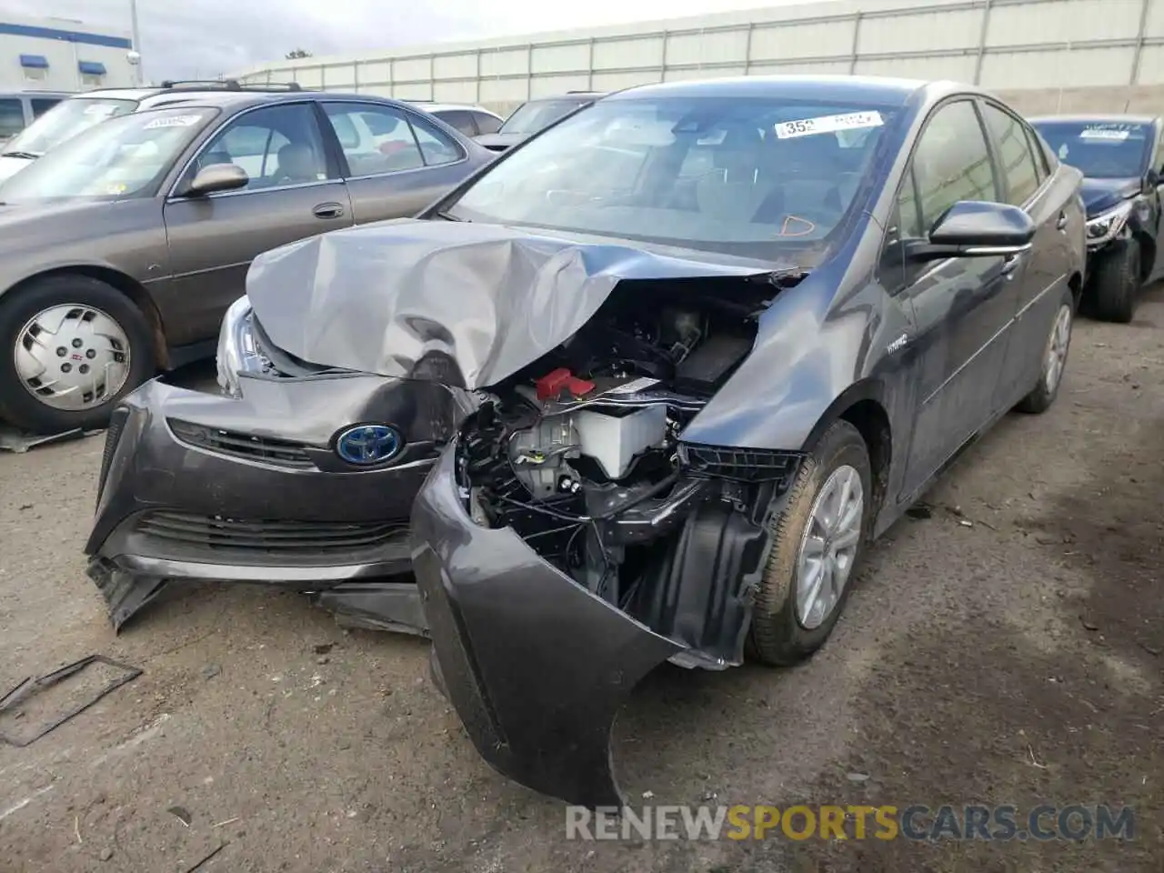 9 Photograph of a damaged car JTDKAMFU3N3153632 TOYOTA PRIUS NIGH 2022