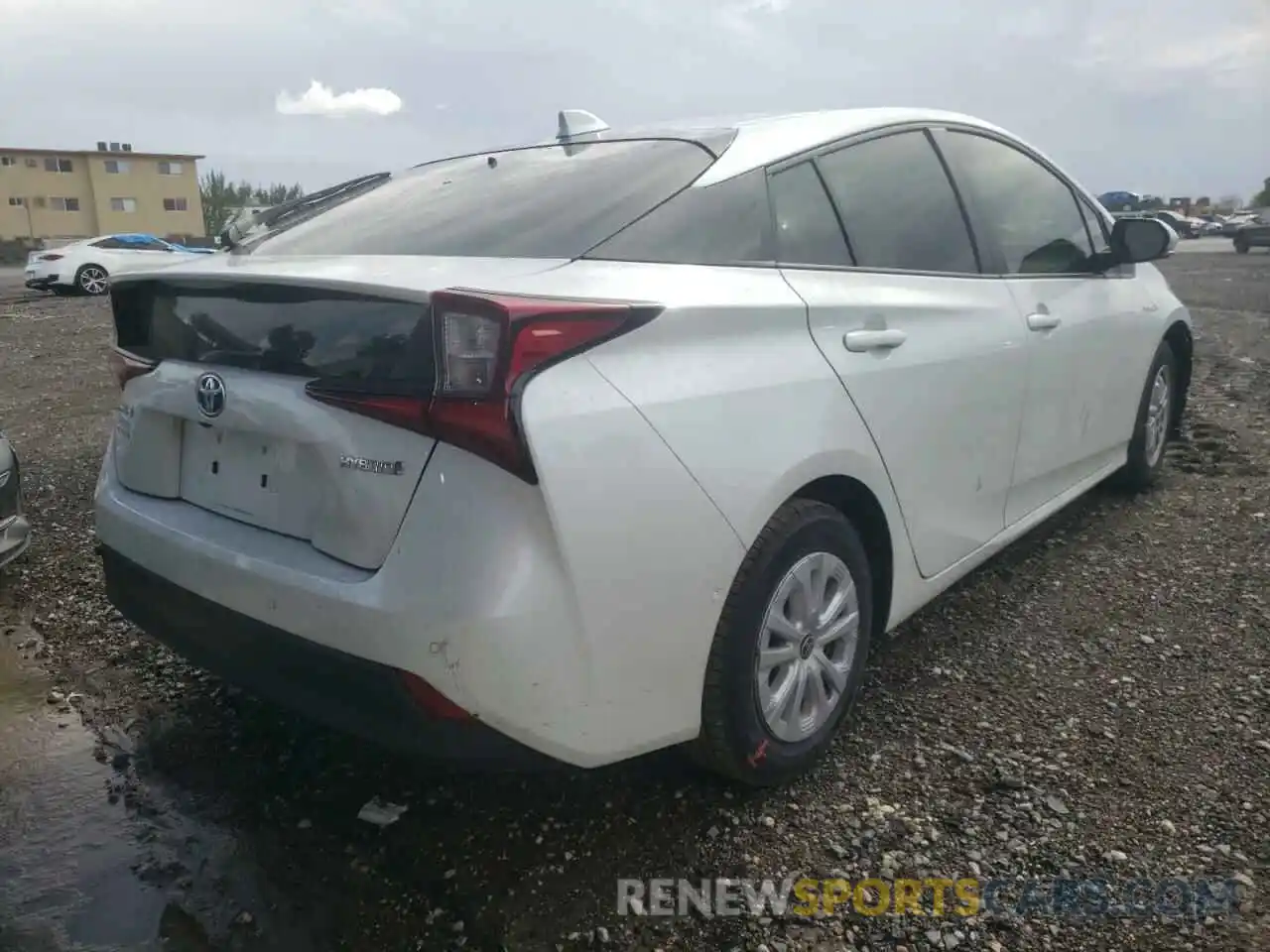 4 Photograph of a damaged car JTDKAMFU3N3155378 TOYOTA PRIUS NIGH 2022