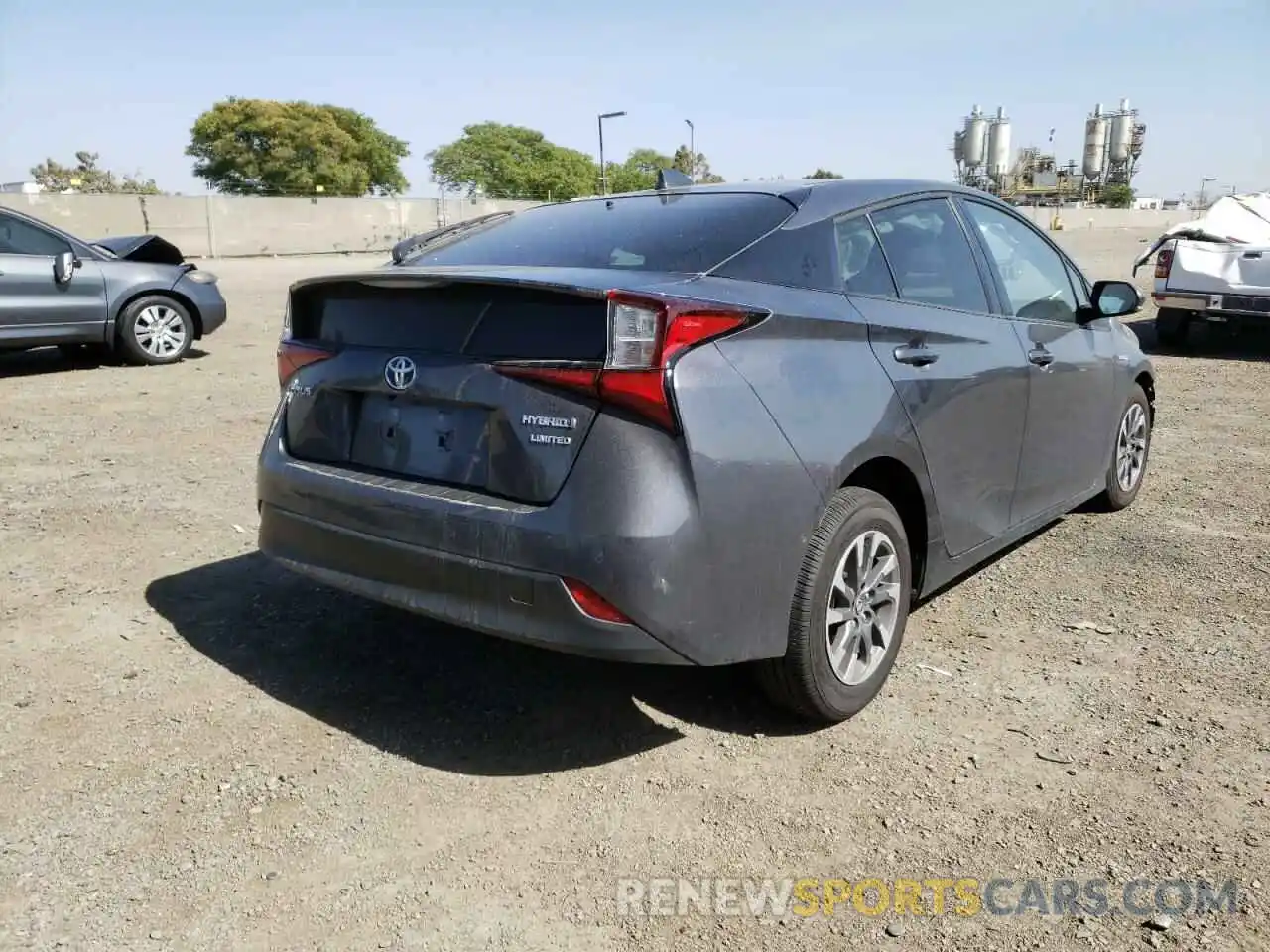 4 Photograph of a damaged car JTDKAMFU3N3157860 TOYOTA PRIUS NIGH 2022