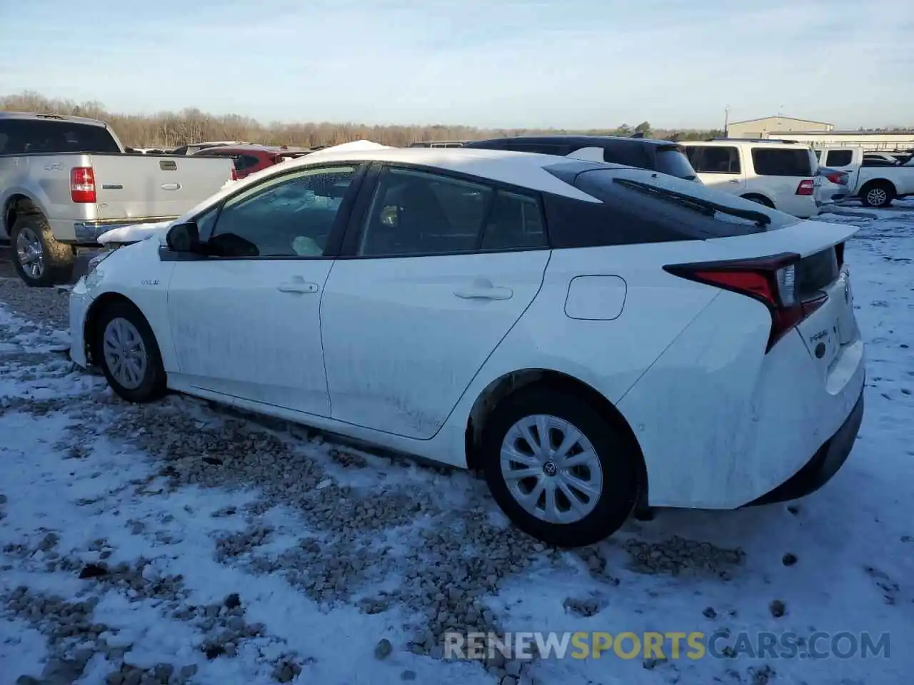 2 Photograph of a damaged car JTDKAMFU3N3181107 TOYOTA PRIUS NIGH 2022