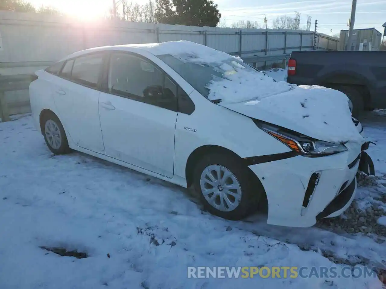 4 Photograph of a damaged car JTDKAMFU3N3181107 TOYOTA PRIUS NIGH 2022