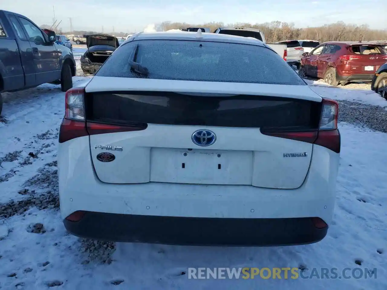 6 Photograph of a damaged car JTDKAMFU3N3181107 TOYOTA PRIUS NIGH 2022