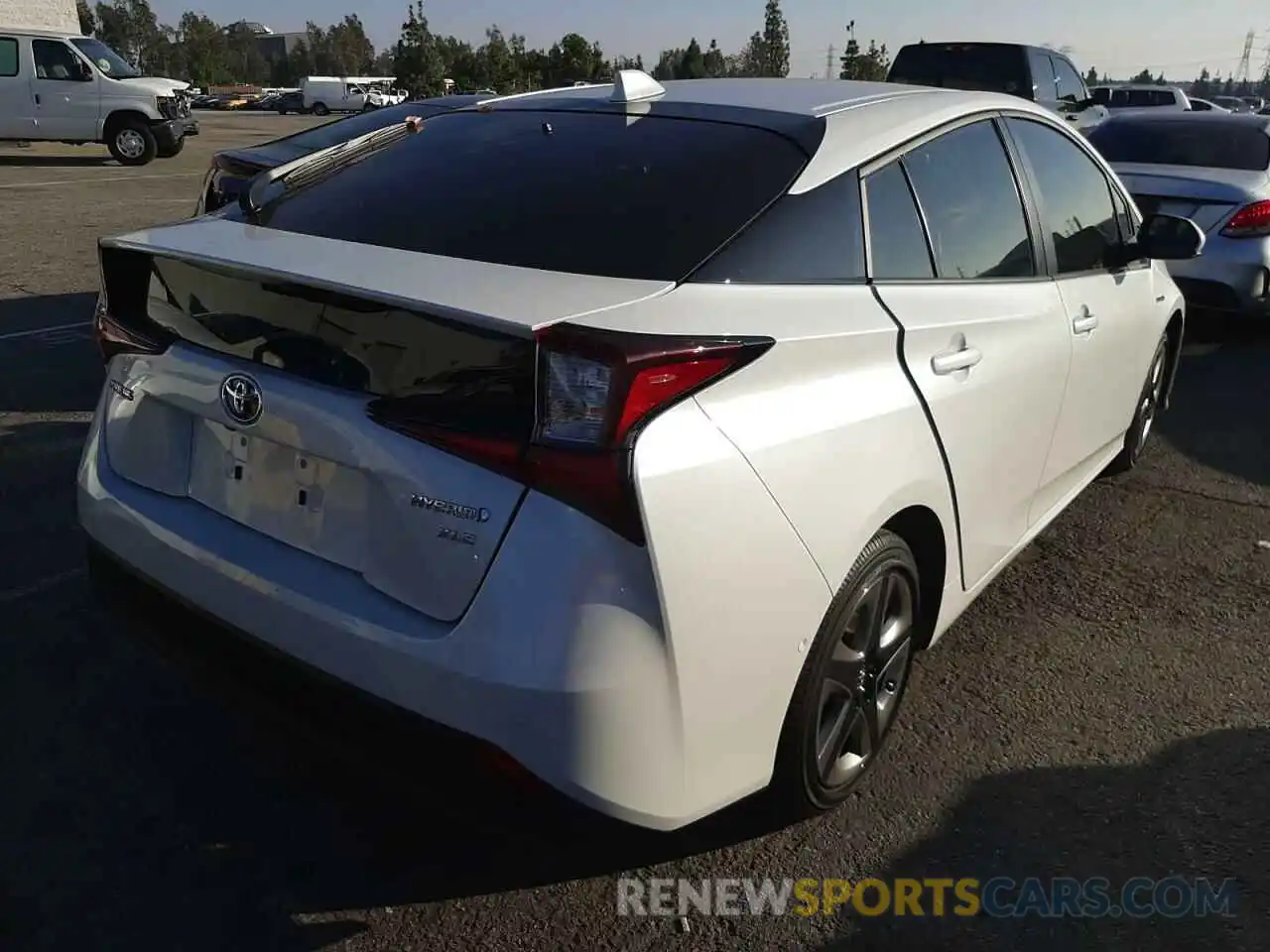 4 Photograph of a damaged car JTDKAMFU4N3156667 TOYOTA PRIUS NIGH 2022