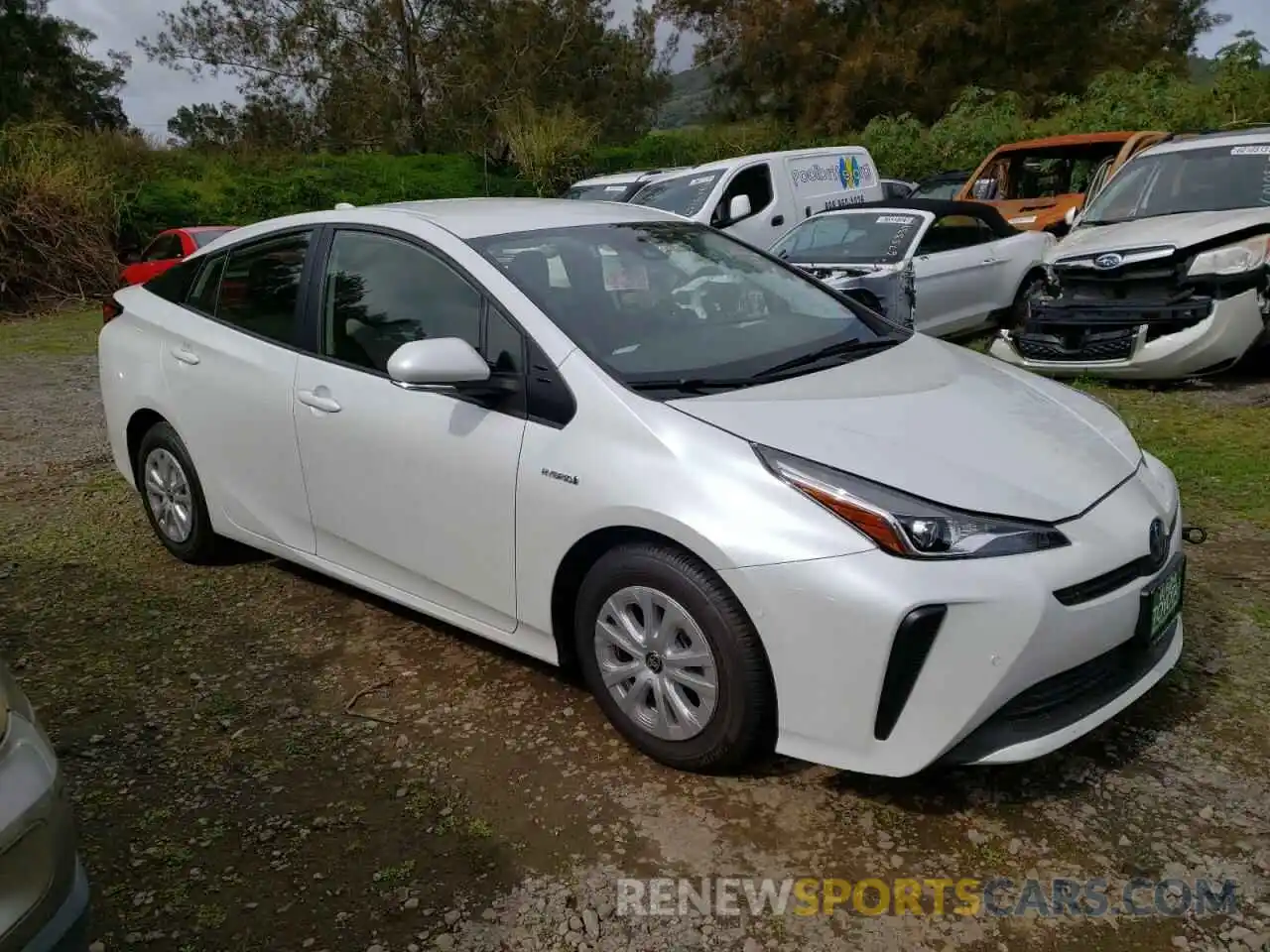 1 Photograph of a damaged car JTDKAMFU4N3159603 TOYOTA PRIUS NIGH 2022