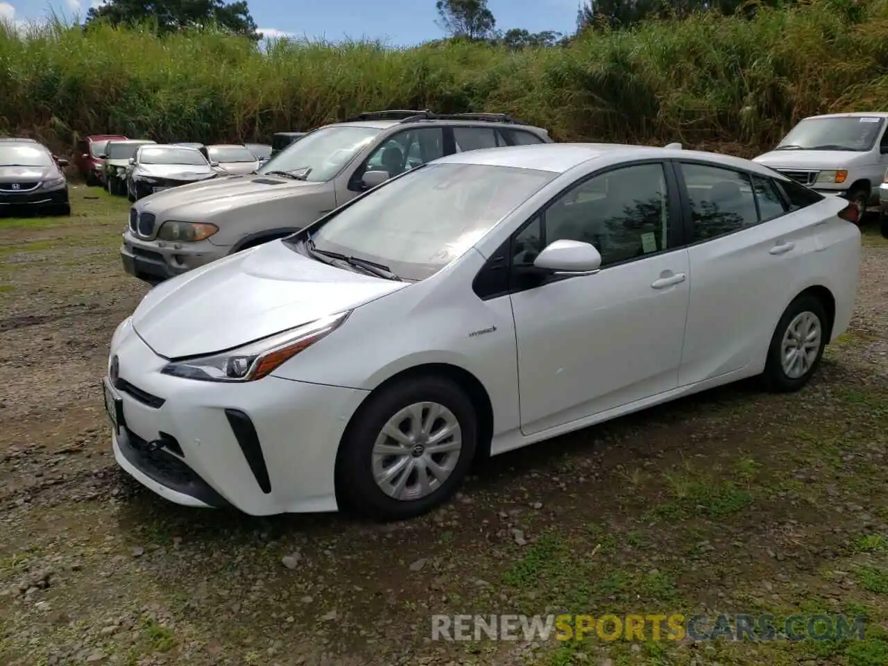 2 Photograph of a damaged car JTDKAMFU4N3159603 TOYOTA PRIUS NIGH 2022