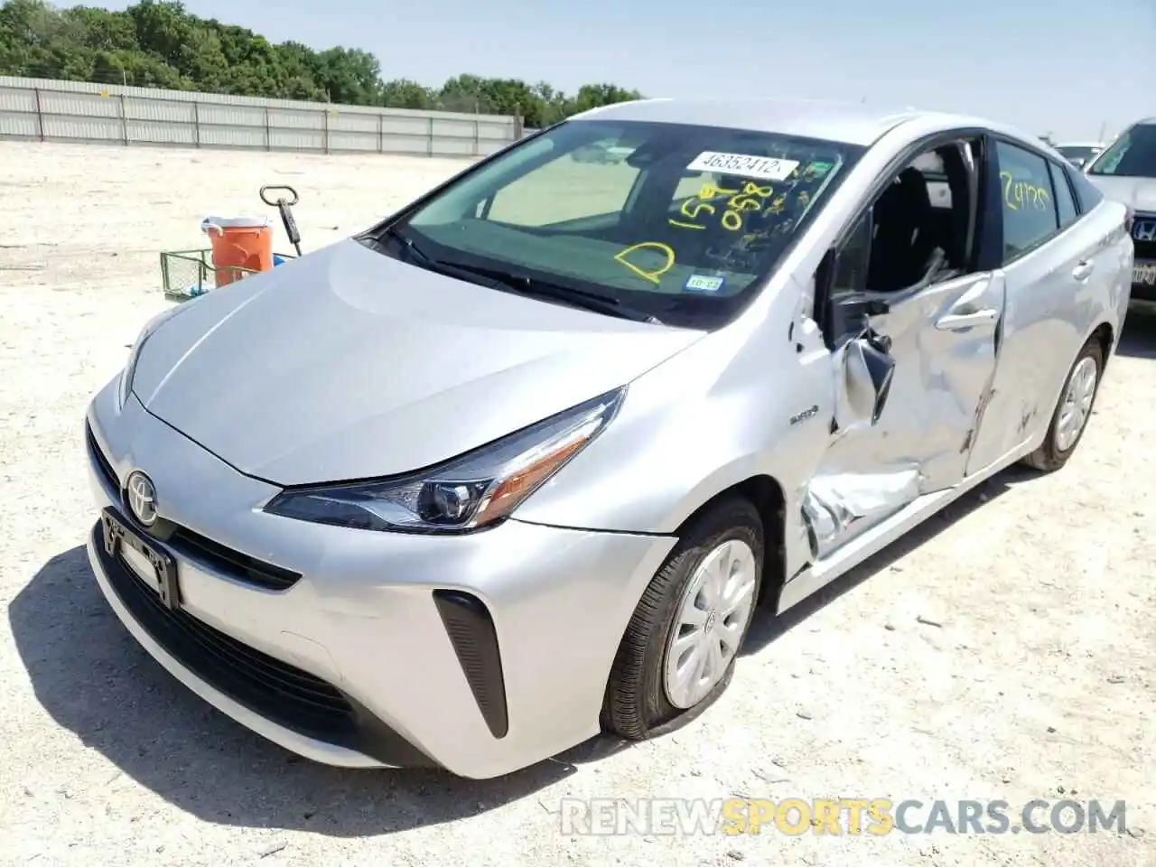 10 Photograph of a damaged car JTDKAMFU5N3159058 TOYOTA PRIUS NIGH 2022