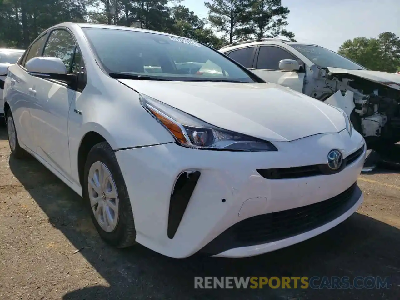 1 Photograph of a damaged car JTDKAMFU5N3160906 TOYOTA PRIUS NIGH 2022