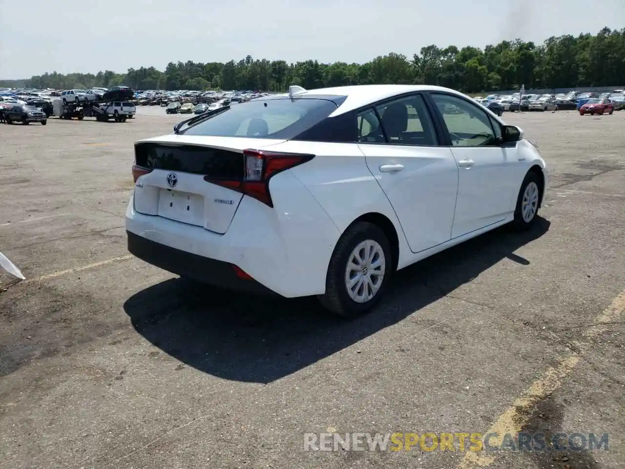 4 Photograph of a damaged car JTDKAMFU5N3160906 TOYOTA PRIUS NIGH 2022