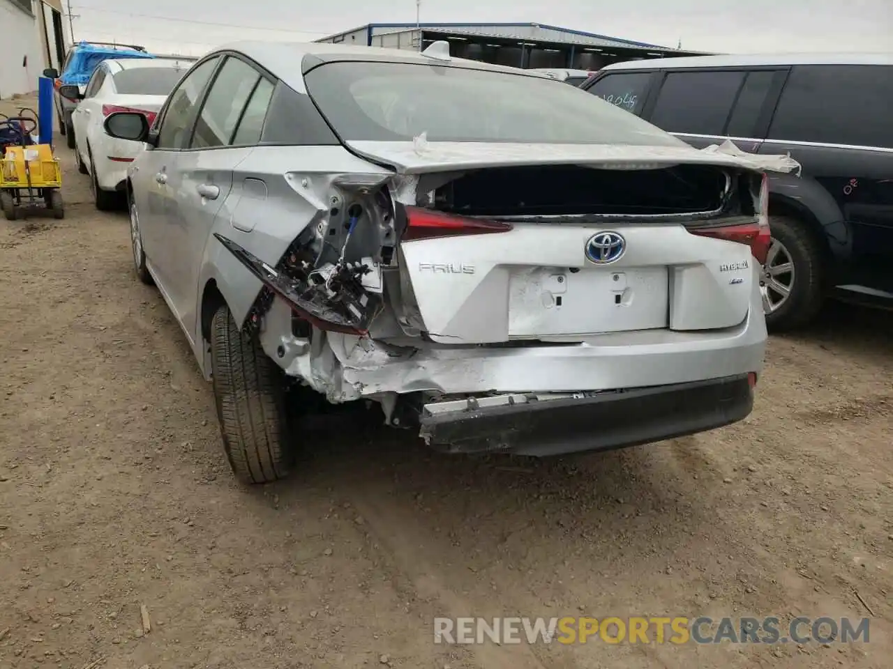 9 Photograph of a damaged car JTDKAMFU5N3160937 TOYOTA PRIUS NIGH 2022