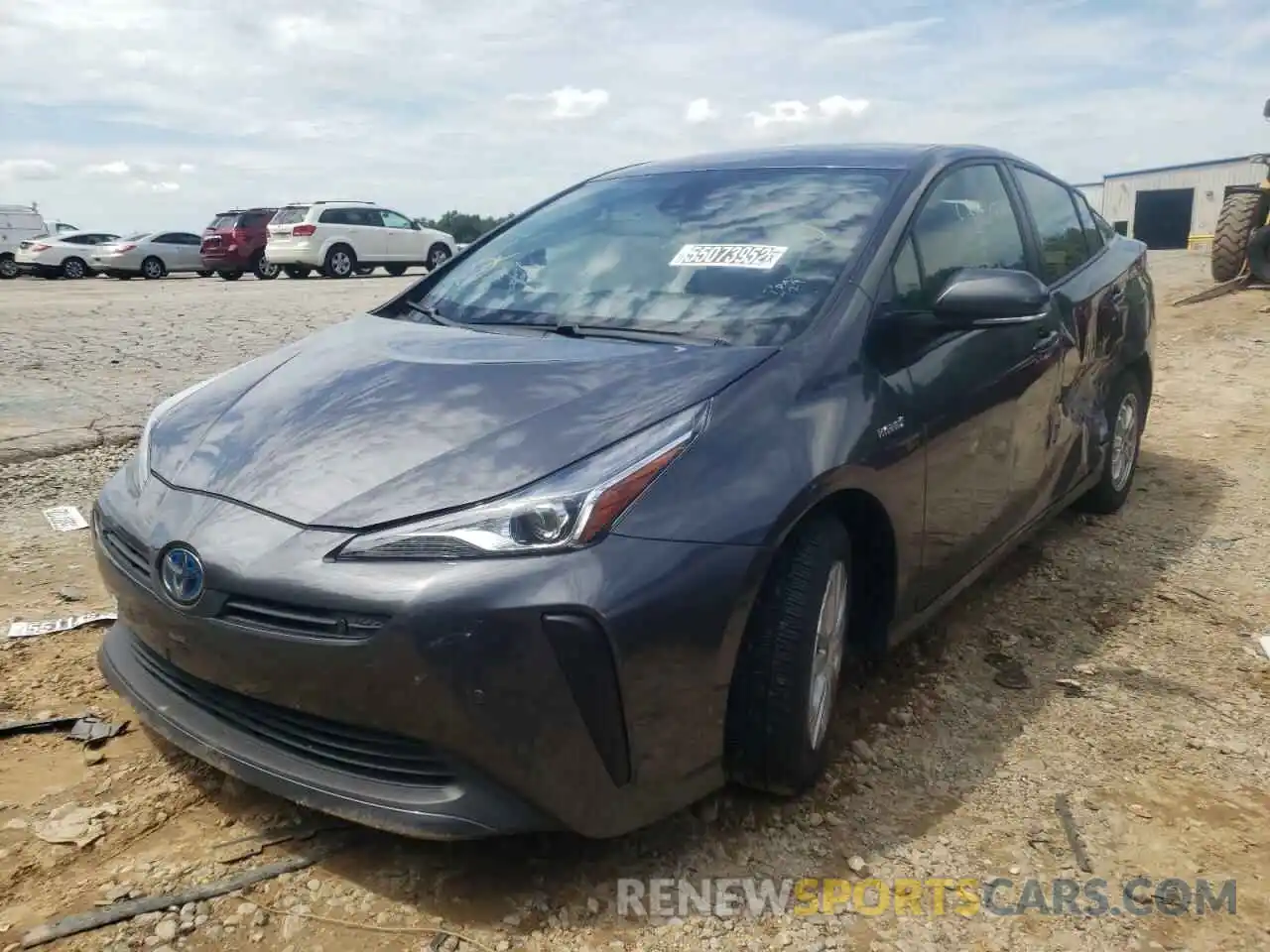 2 Photograph of a damaged car JTDKAMFU5N3163093 TOYOTA PRIUS NIGH 2022