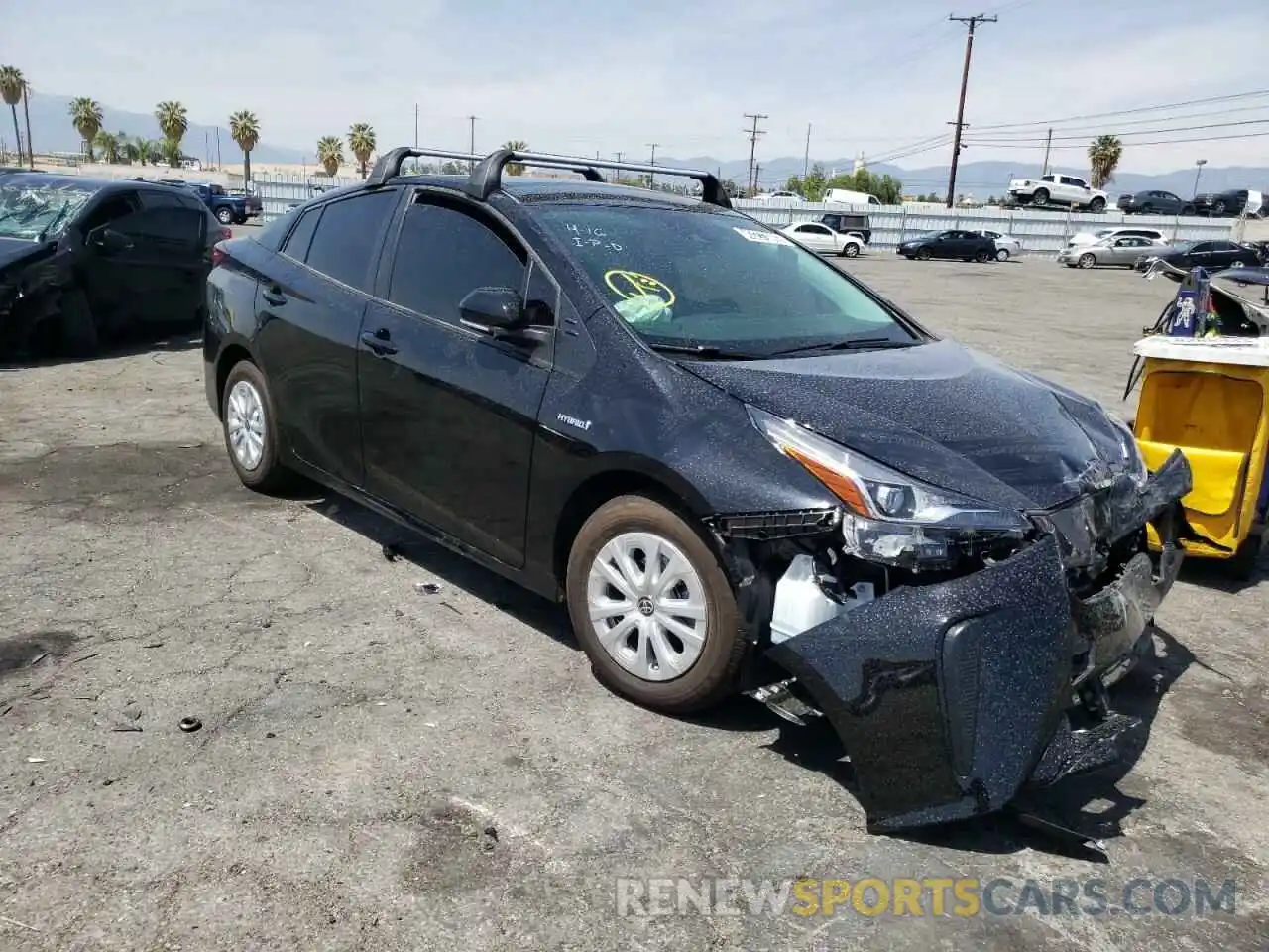 1 Photograph of a damaged car JTDKAMFU5N3165457 TOYOTA PRIUS NIGH 2022