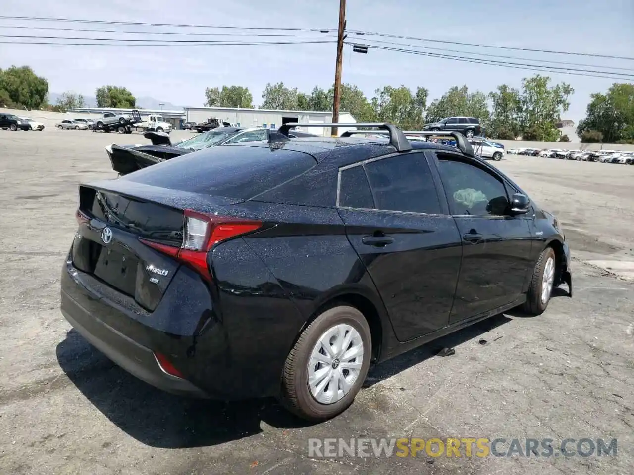 4 Photograph of a damaged car JTDKAMFU5N3165457 TOYOTA PRIUS NIGH 2022