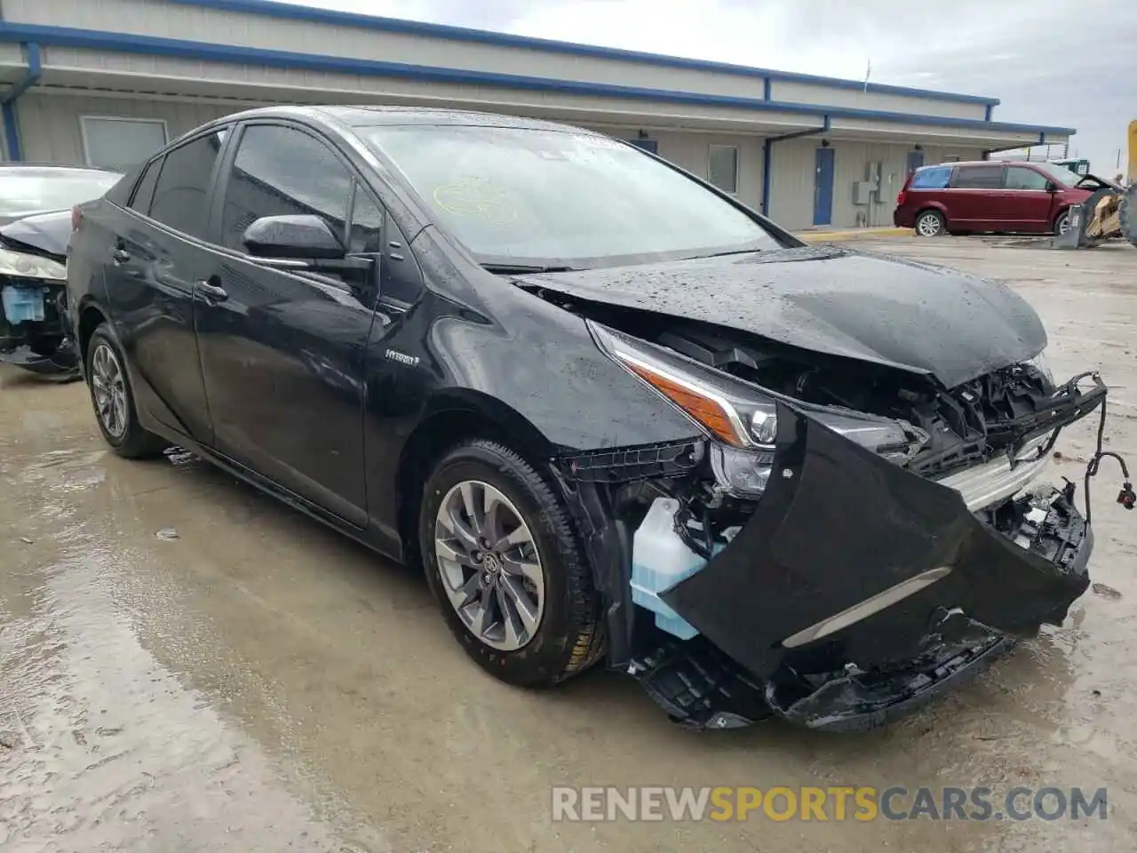 1 Photograph of a damaged car JTDKAMFU5N3168178 TOYOTA PRIUS NIGH 2022