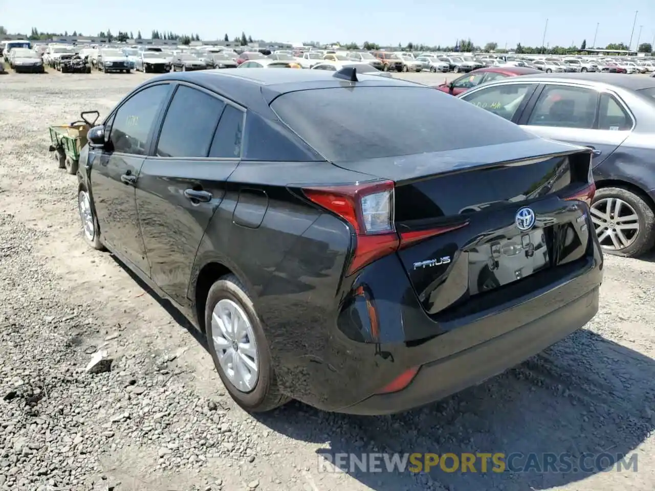 3 Photograph of a damaged car JTDKAMFU5N3172408 TOYOTA PRIUS NIGH 2022