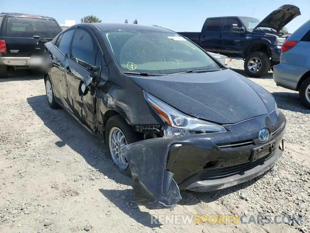 9 Photograph of a damaged car JTDKAMFU5N3172408 TOYOTA PRIUS NIGH 2022