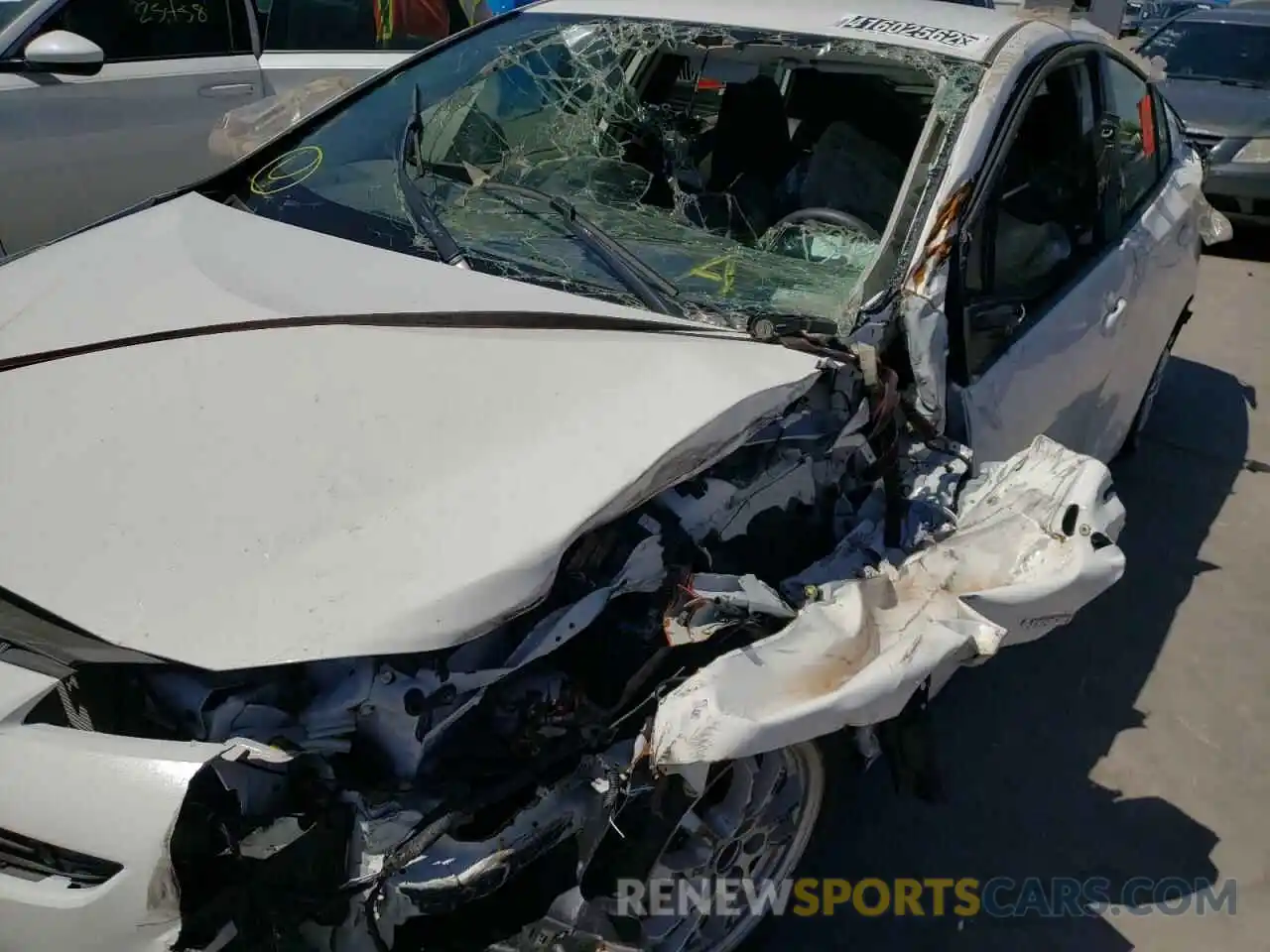 9 Photograph of a damaged car JTDKAMFU6N3153804 TOYOTA PRIUS NIGH 2022