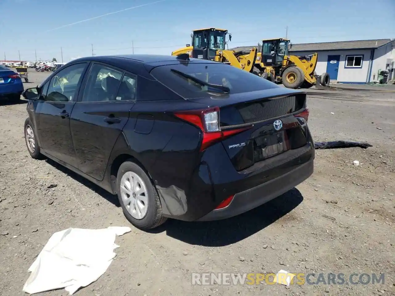 3 Photograph of a damaged car JTDKAMFU6N3154855 TOYOTA PRIUS NIGH 2022