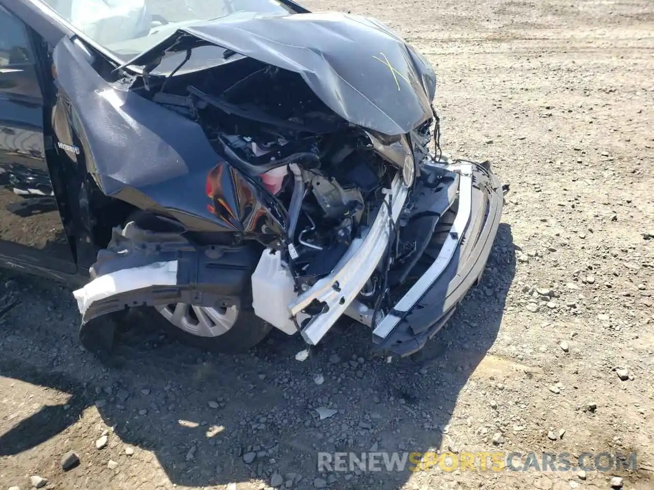 9 Photograph of a damaged car JTDKAMFU6N3154855 TOYOTA PRIUS NIGH 2022