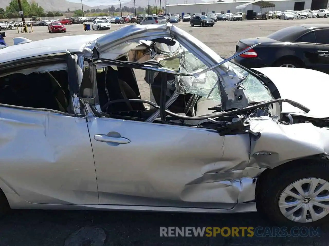 9 Photograph of a damaged car JTDKAMFU6N3159540 TOYOTA PRIUS NIGH 2022