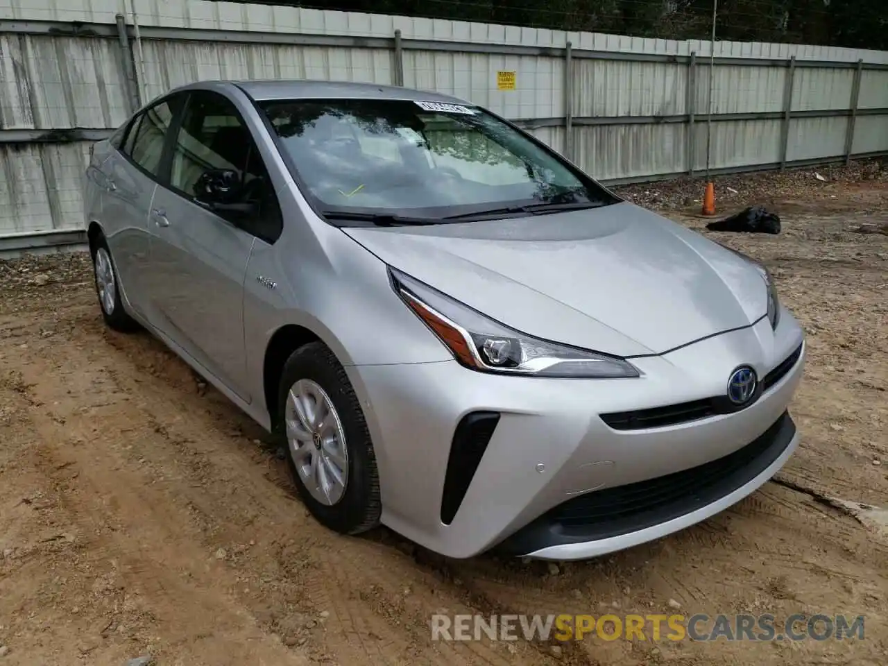 1 Photograph of a damaged car JTDKAMFU6N3159697 TOYOTA PRIUS NIGH 2022