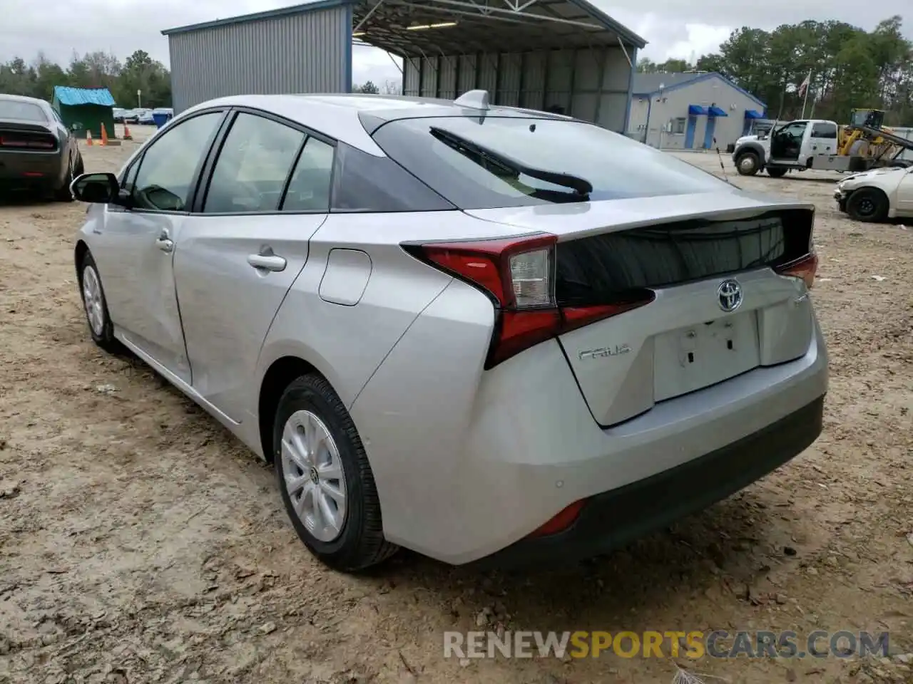 3 Photograph of a damaged car JTDKAMFU6N3159697 TOYOTA PRIUS NIGH 2022