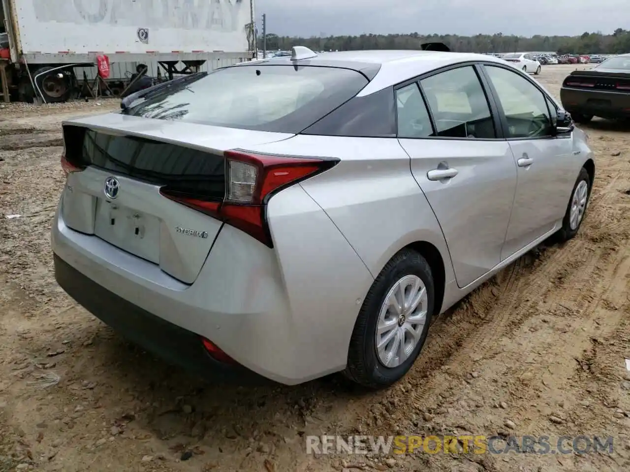 4 Photograph of a damaged car JTDKAMFU6N3159697 TOYOTA PRIUS NIGH 2022