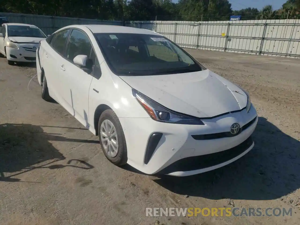 1 Photograph of a damaged car JTDKAMFU6N3159988 TOYOTA PRIUS NIGH 2022