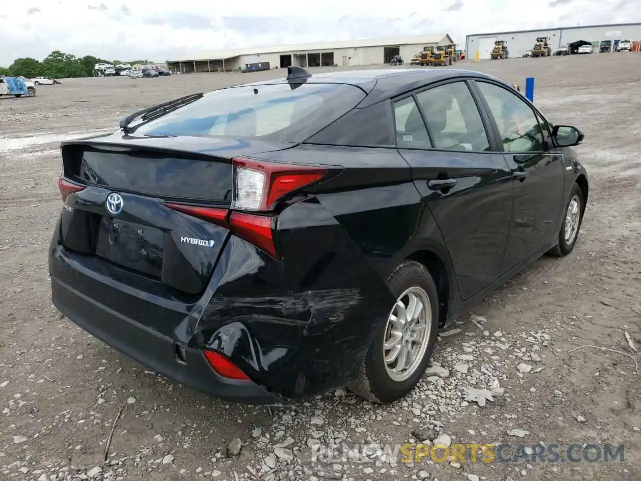 4 Photograph of a damaged car JTDKAMFU6N3163832 TOYOTA PRIUS NIGH 2022