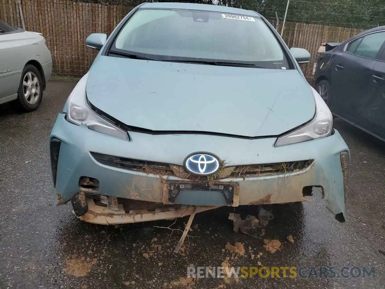 5 Photograph of a damaged car JTDKAMFU6N3178203 TOYOTA PRIUS NIGH 2022