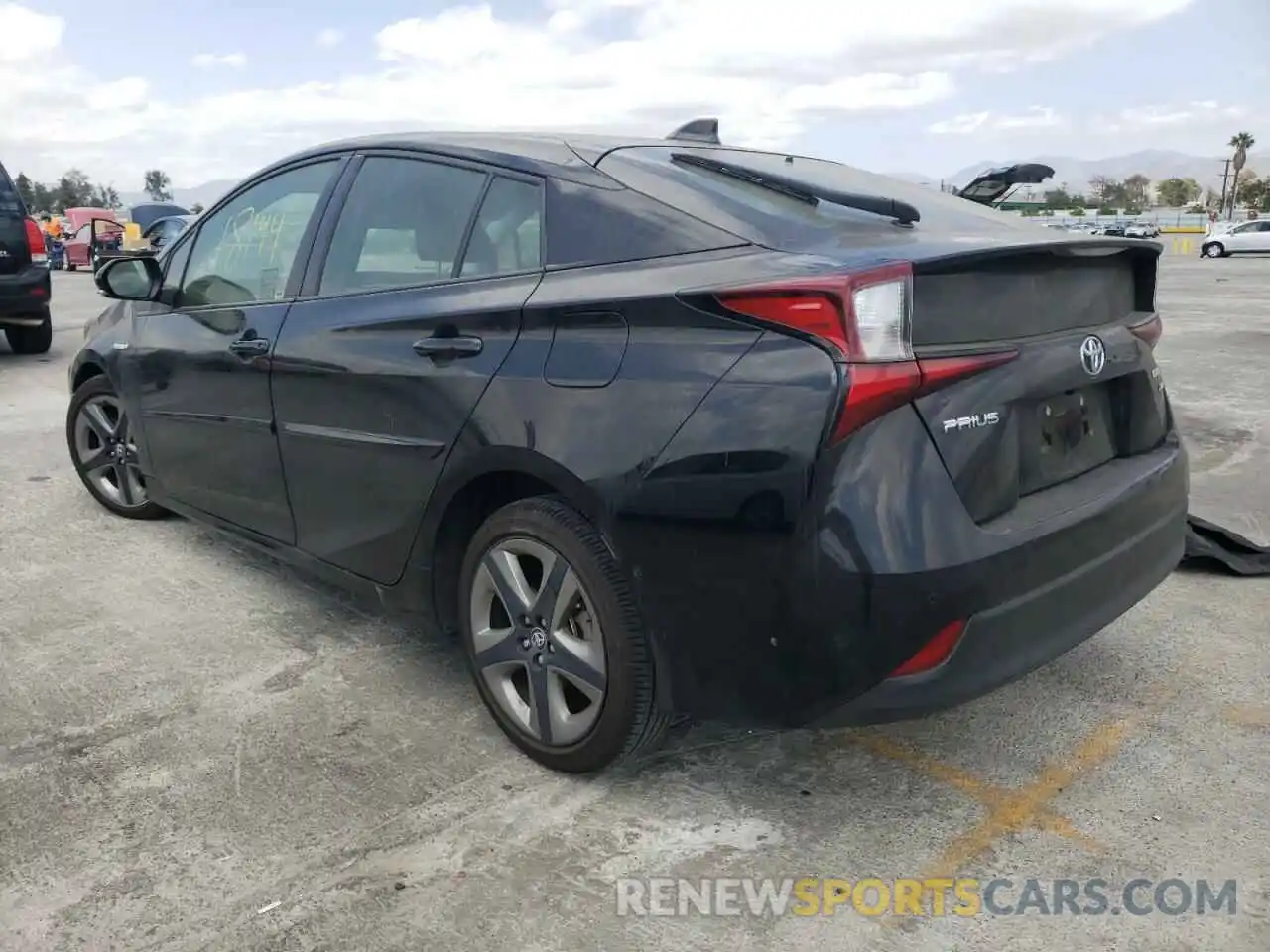 3 Photograph of a damaged car JTDKAMFU7N3155870 TOYOTA PRIUS NIGH 2022